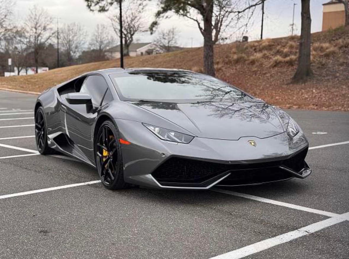 Lamborghini photographed for a Cobalt Exotics membership experience